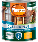 Пропитка-антисептик Pinotex Classic Plus 3 в 1 Сосна